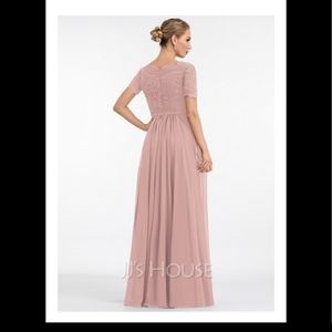 JJ’s House Dusty Rose Floor Length Dress, Size 16W